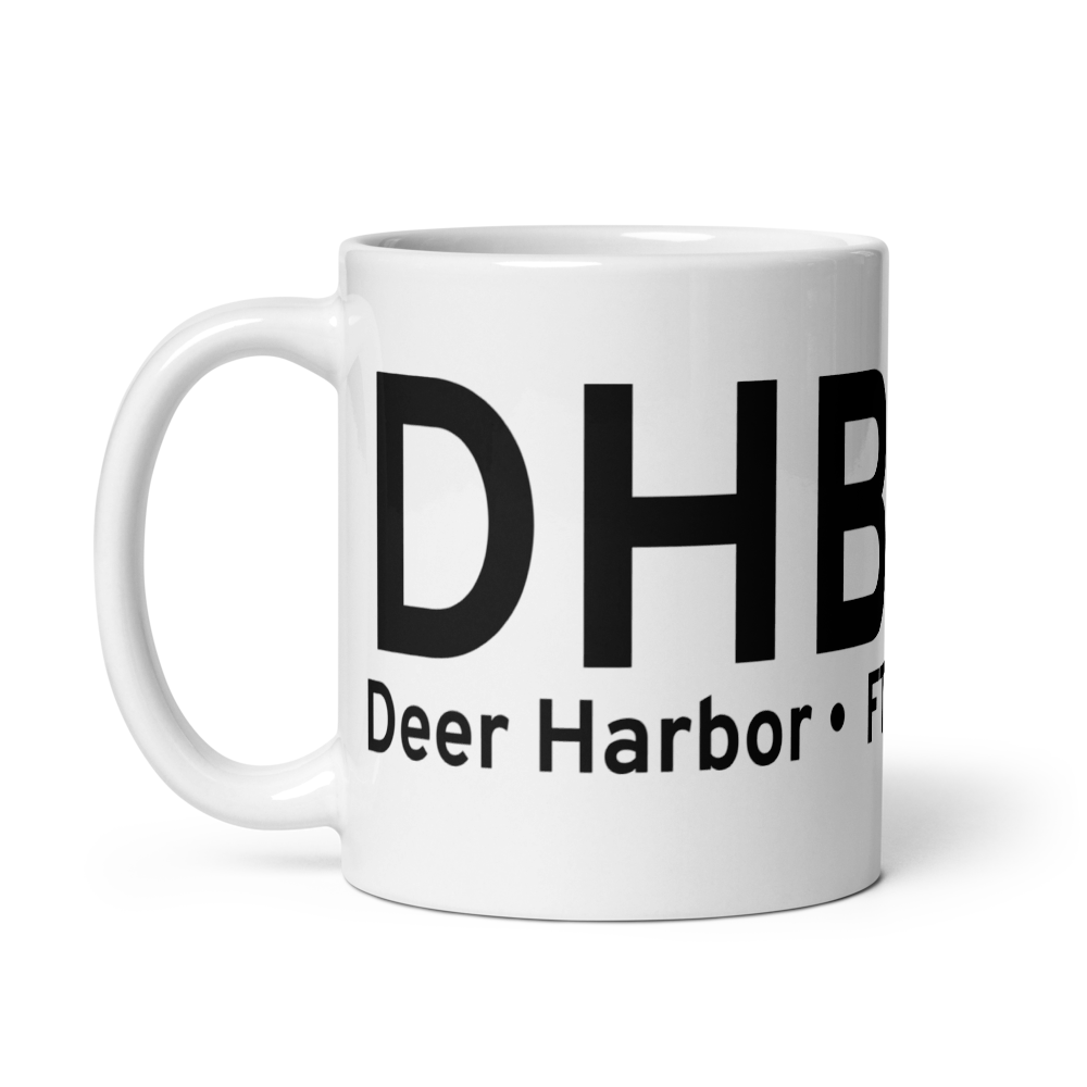 Deer Harbor (DHB) Airport Mug 