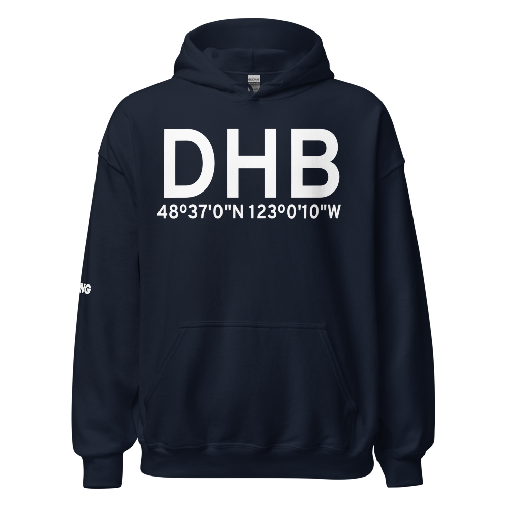 Deer Harbor (DHB) Airport Hoodie Sweatshirt 