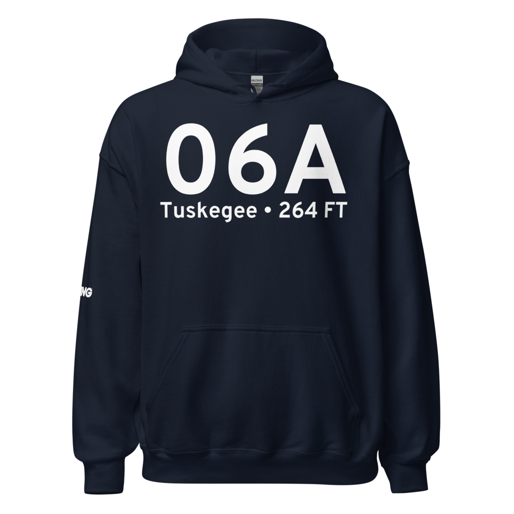 Tuskegee (K06A) Airport Hoodie Sweatshirt 