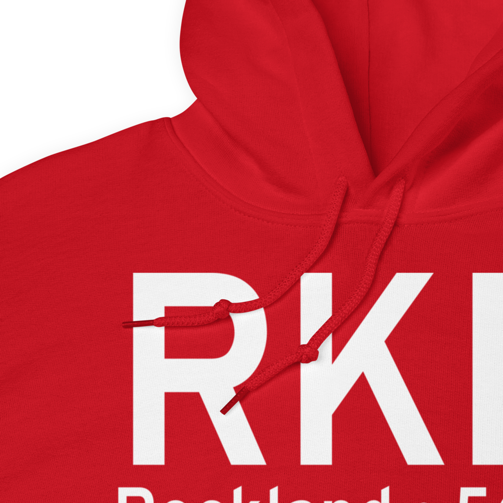 Rockland (KRKD) Airport Hoodie Sweatshirt 