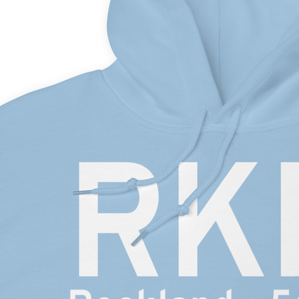 Rockland (KRKD) Airport Hoodie Sweatshirt 