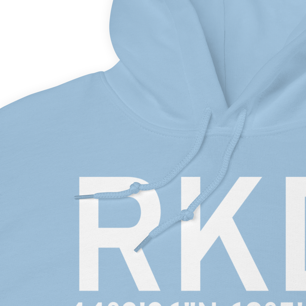 Rockland (KRKD) Airport Hoodie Sweatshirt 
