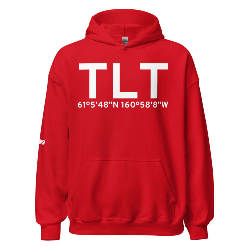 Tuluksak (TLT) Airport Hoodie Sweatshirt 