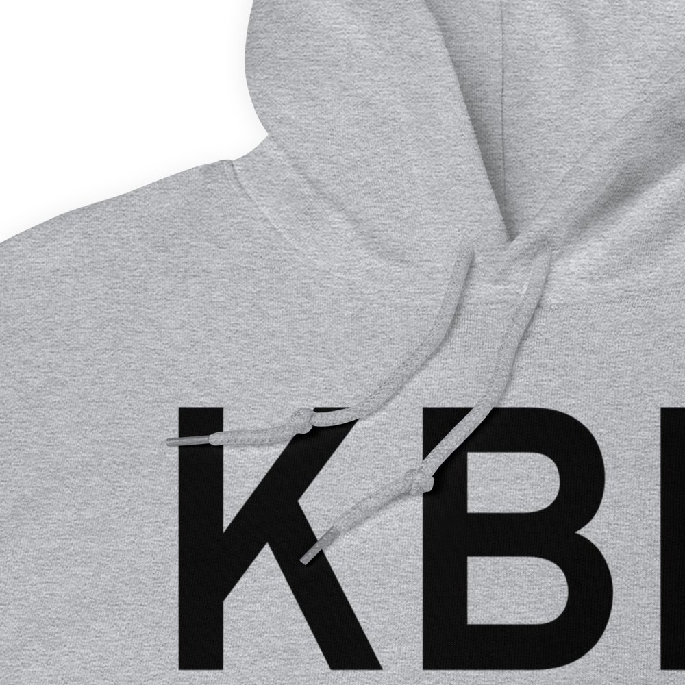 Bell Island (KBE) Airport Hoodie Sweatshirt 