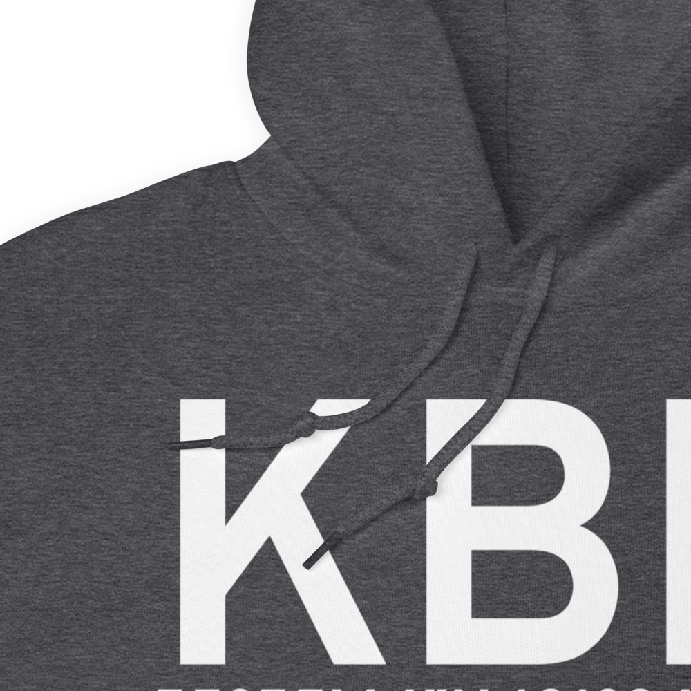 Bell Island (KBE) Airport Hoodie Sweatshirt 