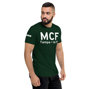 Tampa (KMCF) Airport Tri-blend T-Shirt