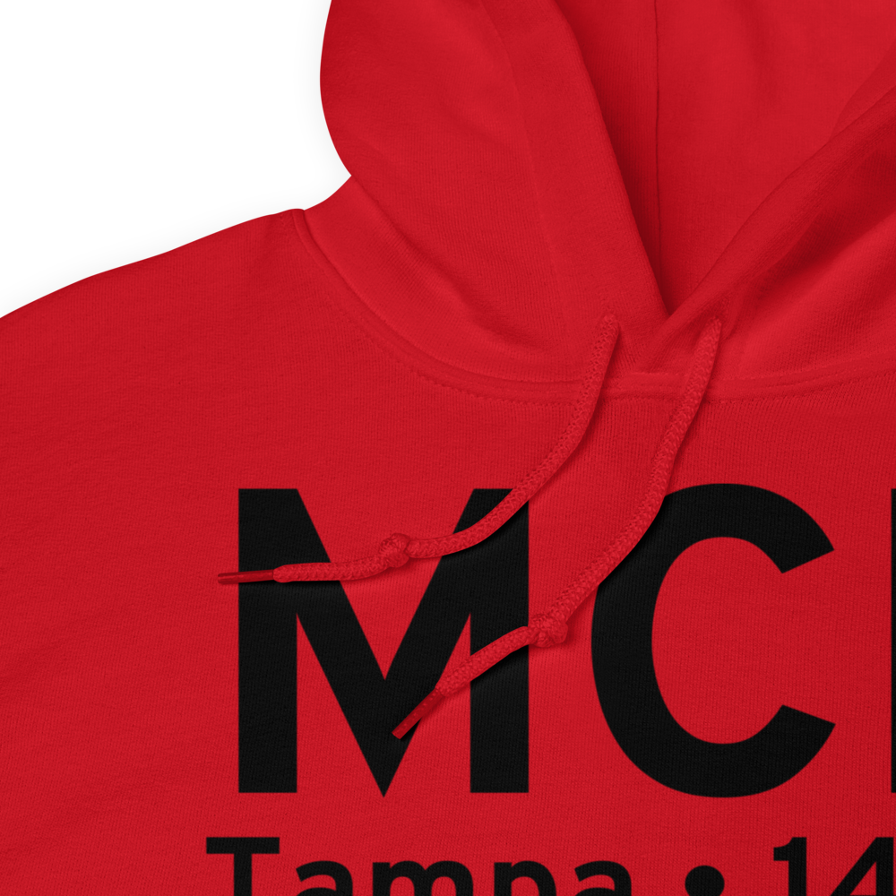 Tampa (KMCF) Airport Hoodie Sweatshirt 