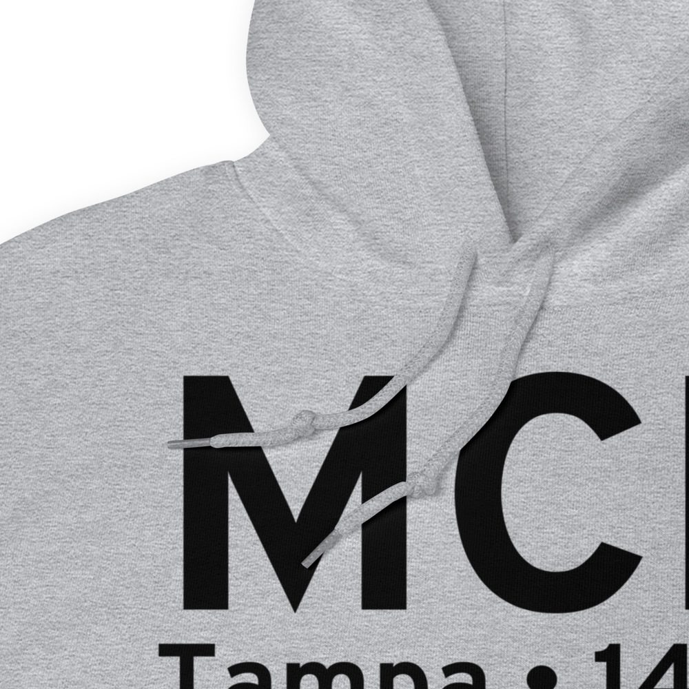 Tampa (KMCF) Airport Hoodie Sweatshirt 