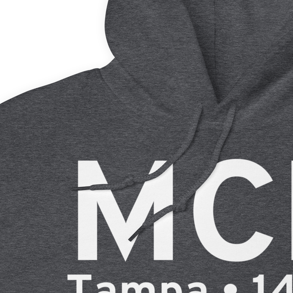 Tampa (KMCF) Airport Hoodie Sweatshirt 