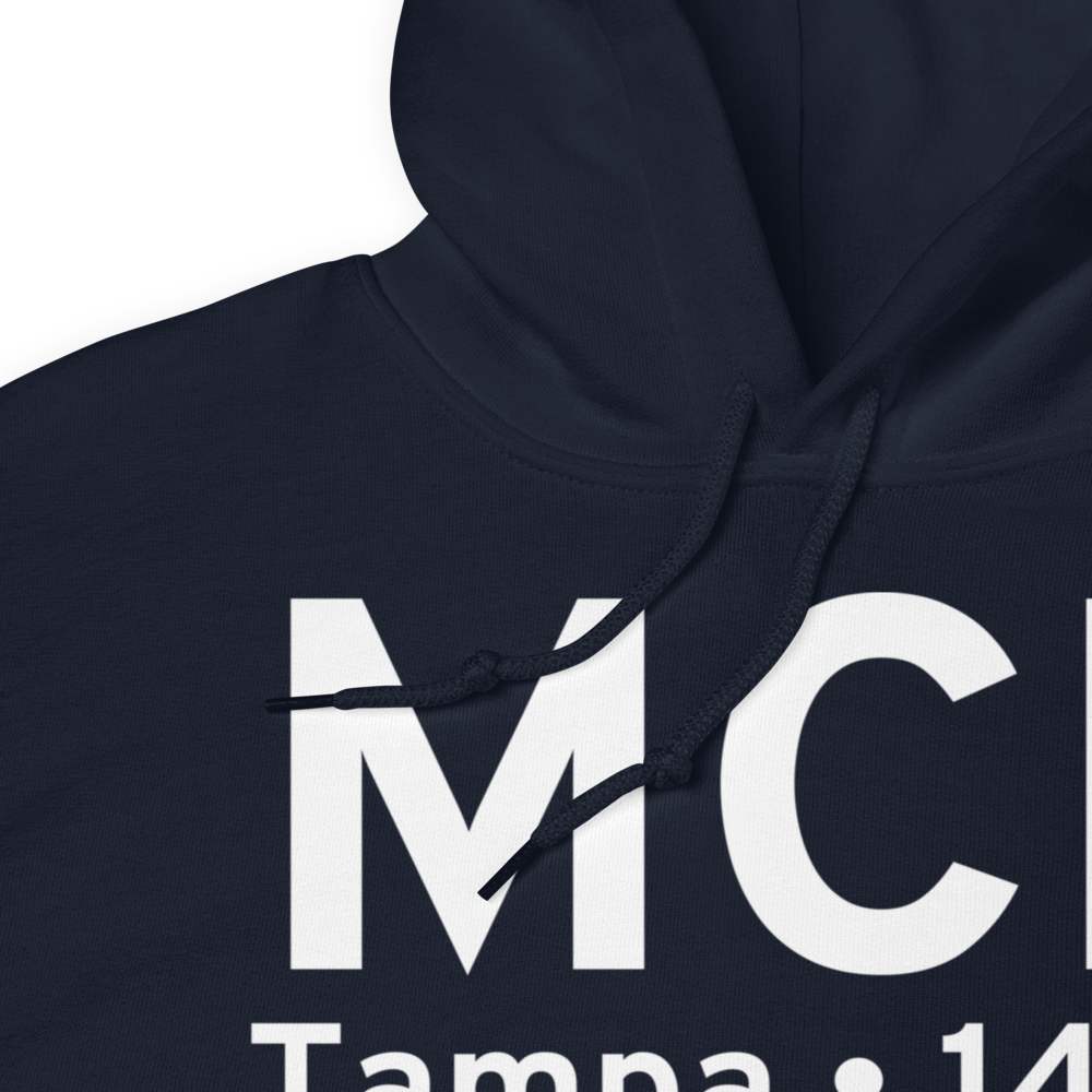 Tampa (KMCF) Airport Hoodie Sweatshirt 
