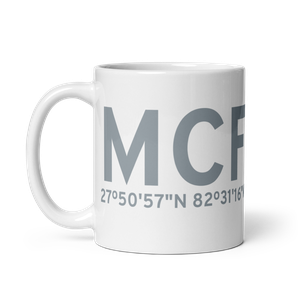 Tampa (KMCF) Airport Mug