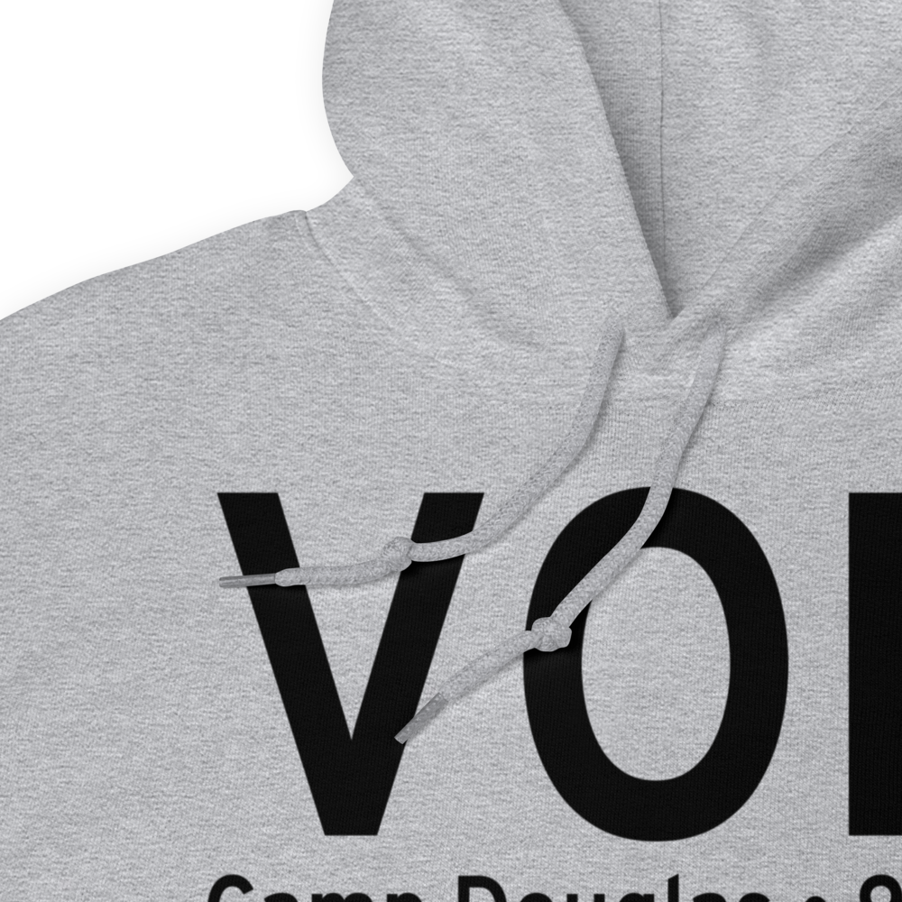 Camp Douglas (KVOK) Airport Hoodie Sweatshirt 