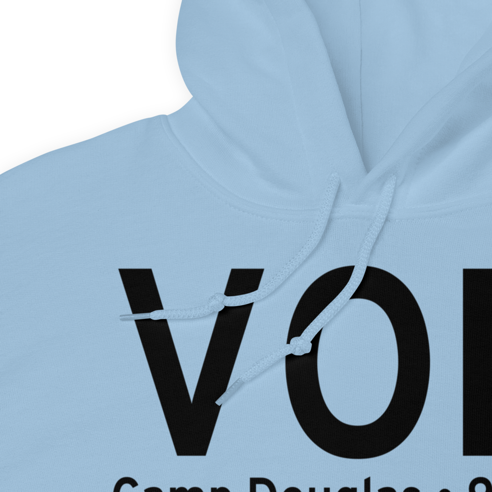 Camp Douglas (KVOK) Airport Hoodie Sweatshirt 