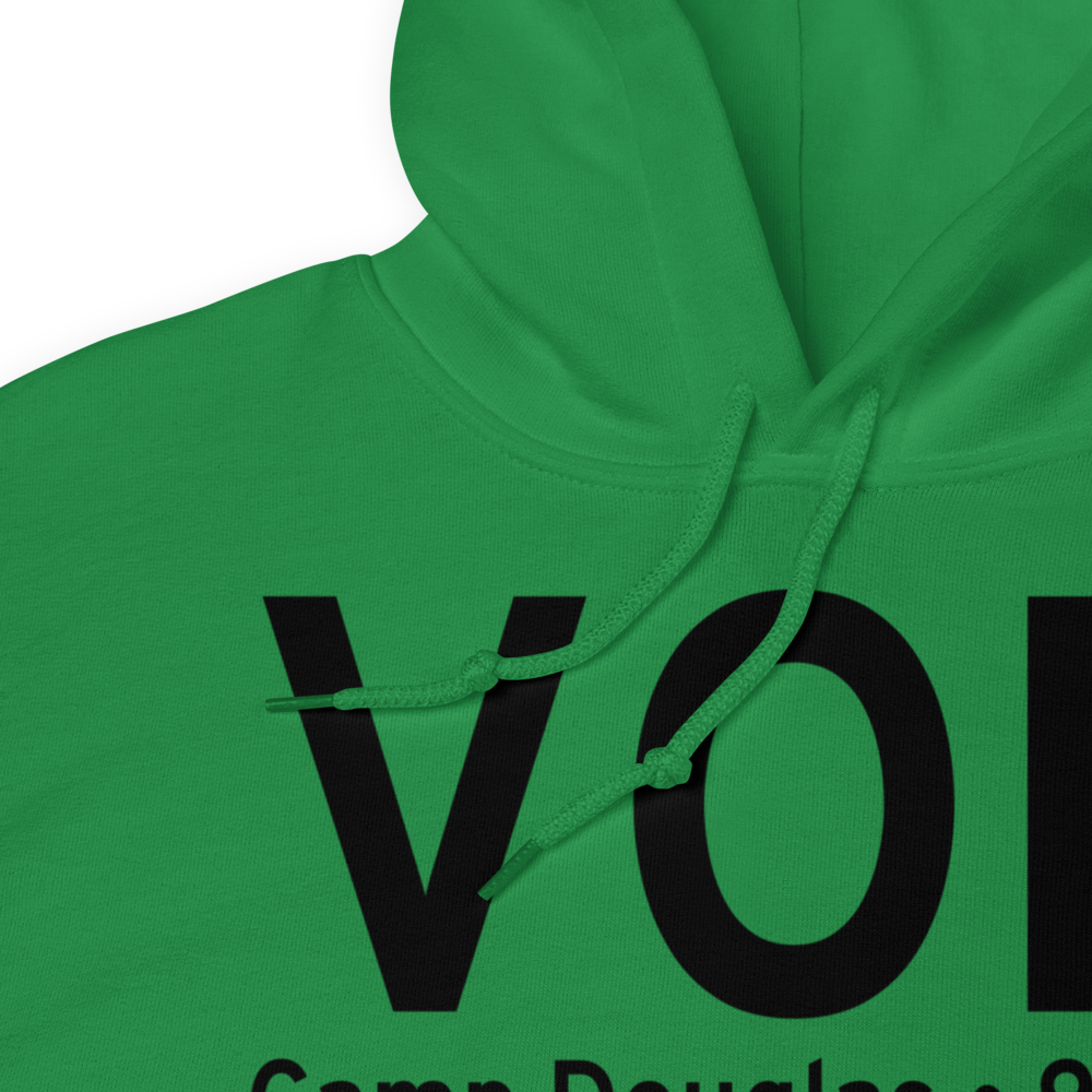 Camp Douglas (KVOK) Airport Hoodie Sweatshirt 