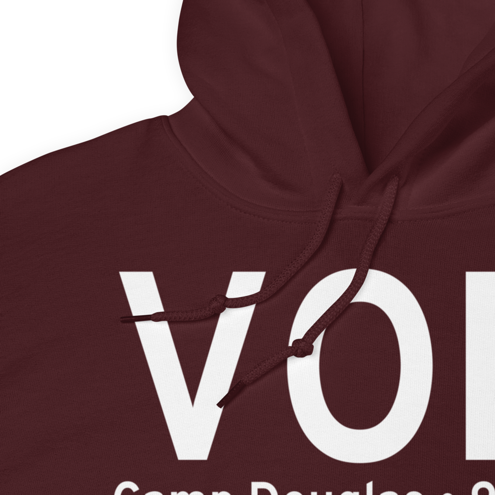 Camp Douglas (KVOK) Airport Hoodie Sweatshirt 