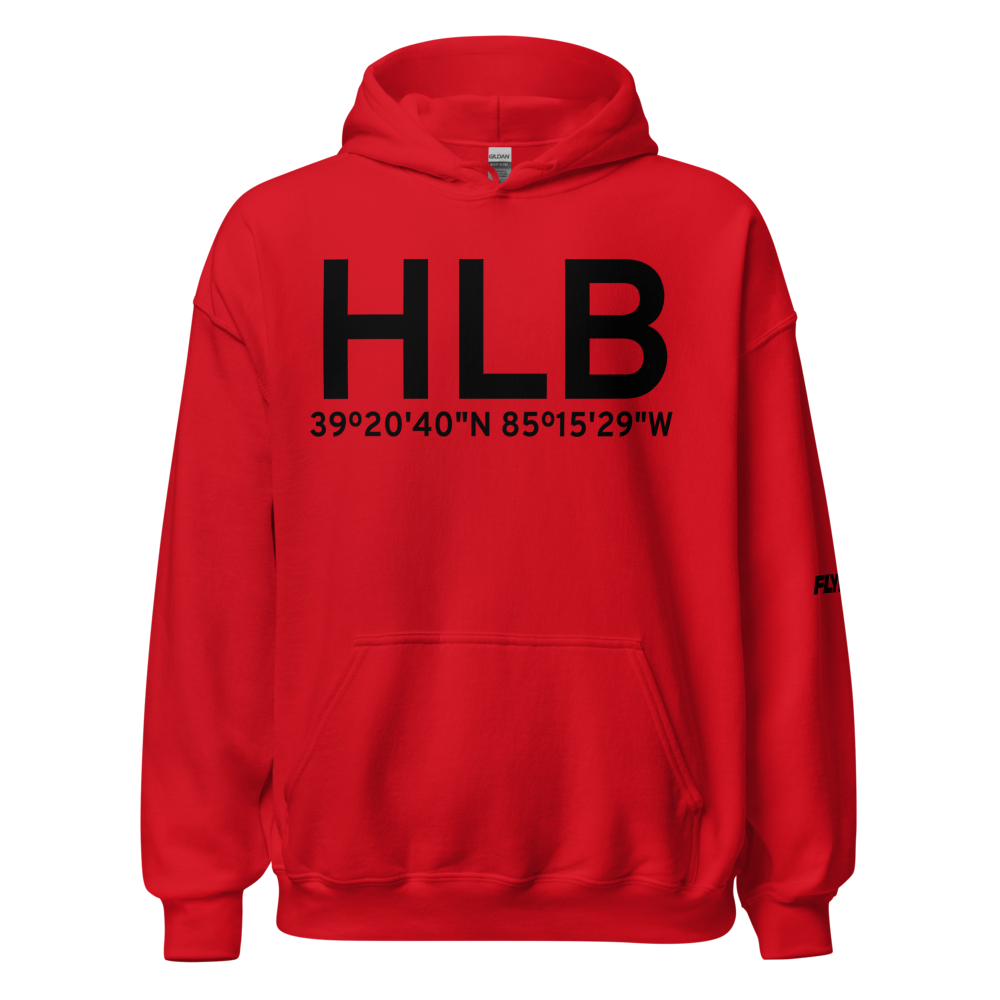 Batesville (KHLB) Airport Hoodie Sweatshirt 