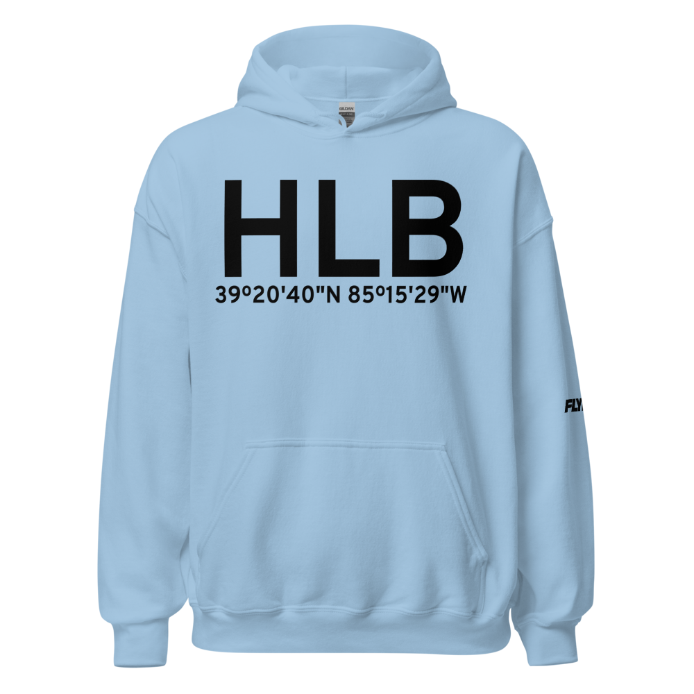 Batesville (KHLB) Airport Hoodie Sweatshirt 