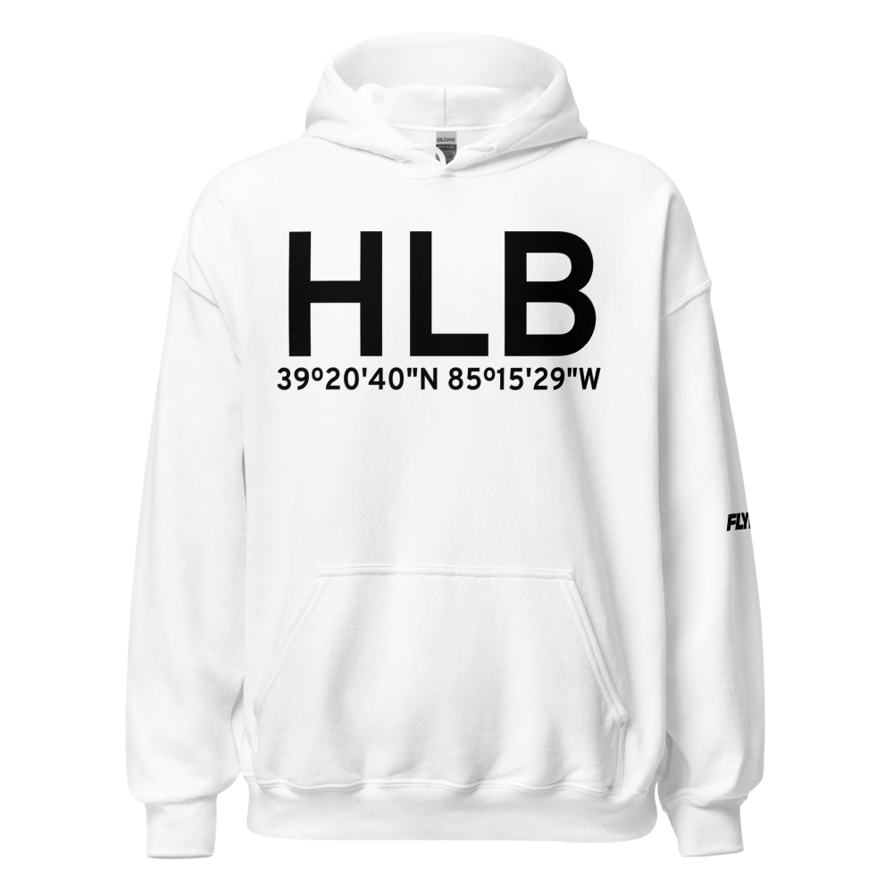 Batesville (KHLB) Airport Hoodie Sweatshirt 