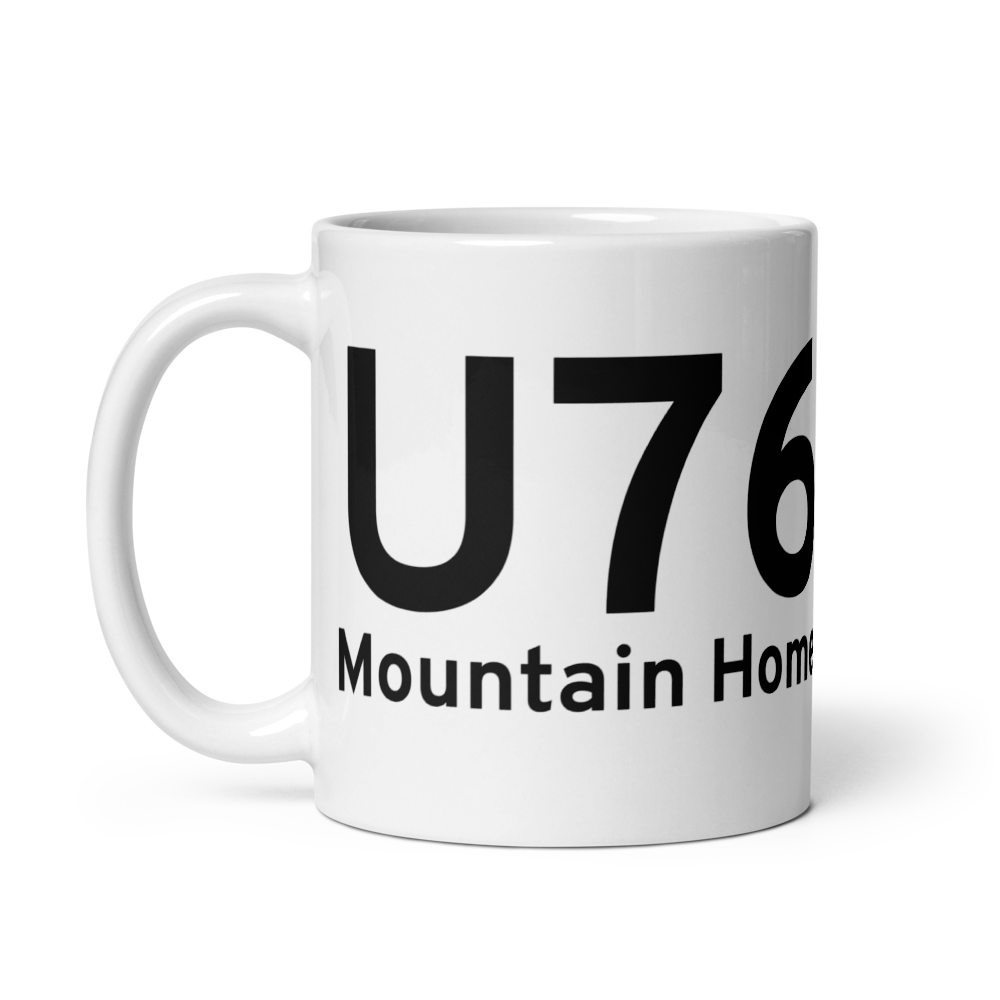 Mountain Home (KU76) Airport Mug 