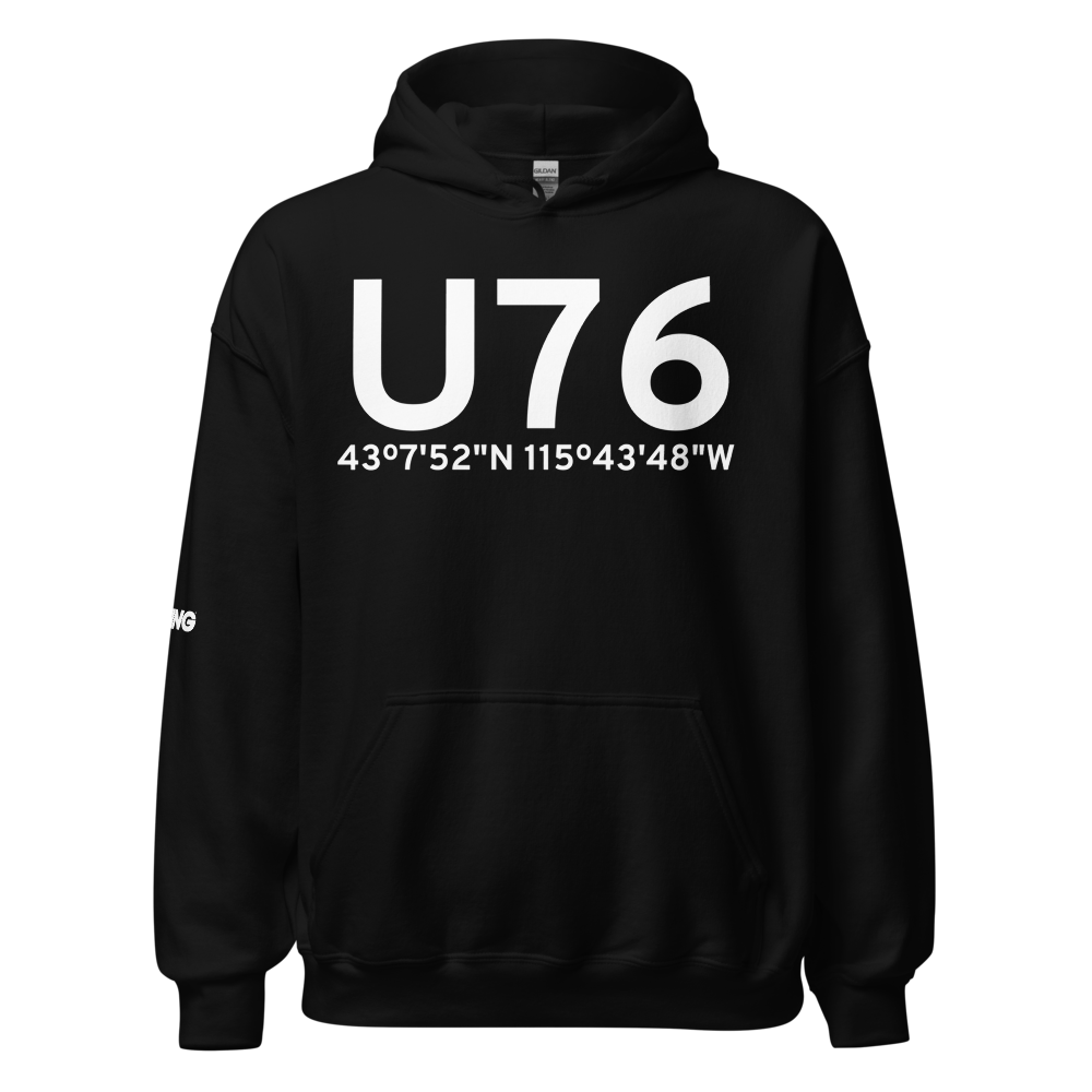 Mountain Home (KU76) Airport Hoodie Sweatshirt 