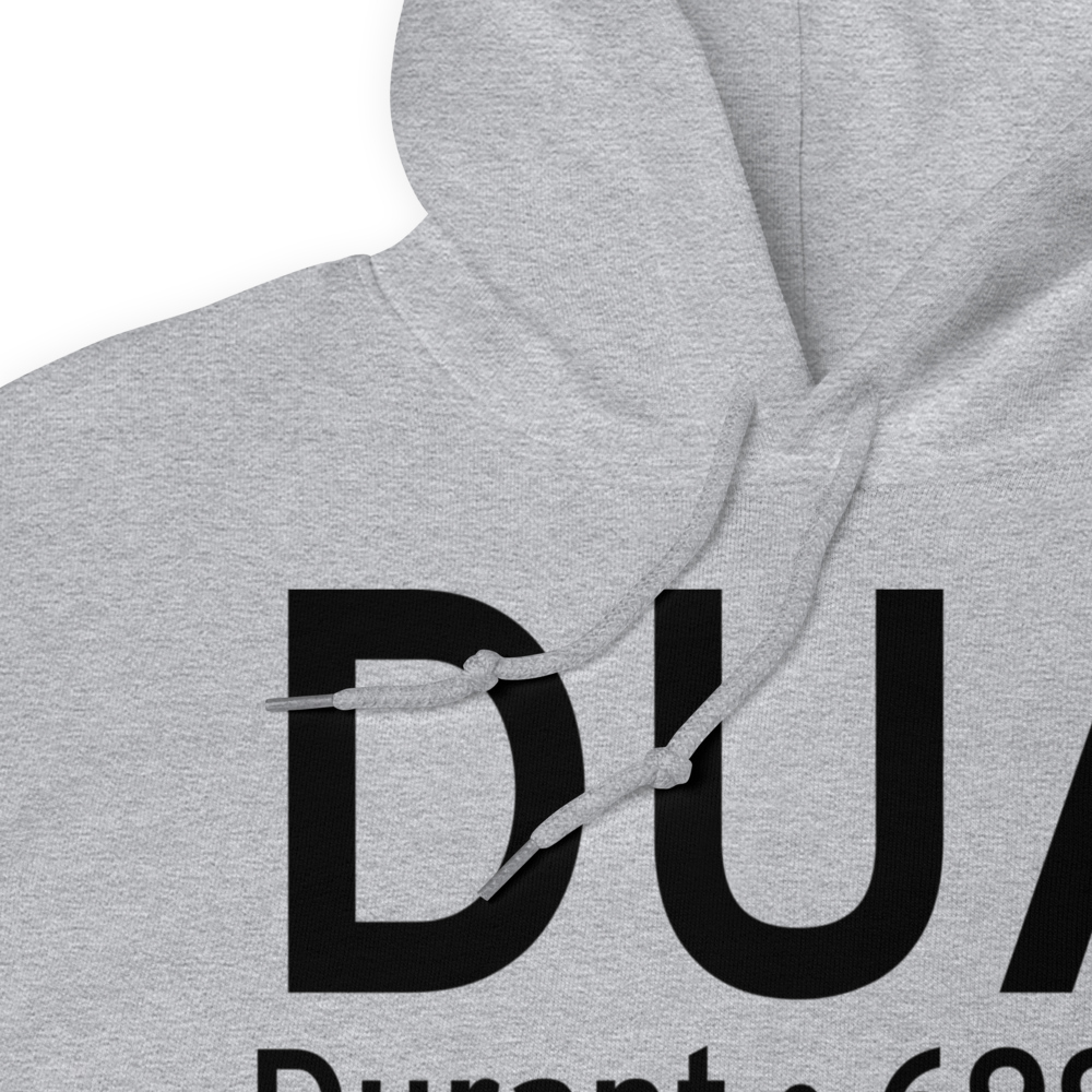 Durant (KDUA) Airport Hoodie Sweatshirt 