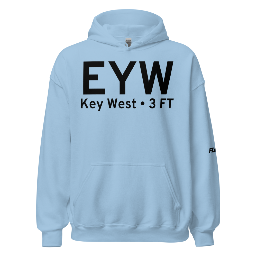 Key West (KEYW) Airport Hoodie Sweatshirt 