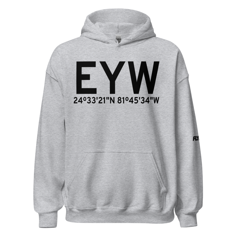 Key West (KEYW) Airport Hoodie Sweatshirt 