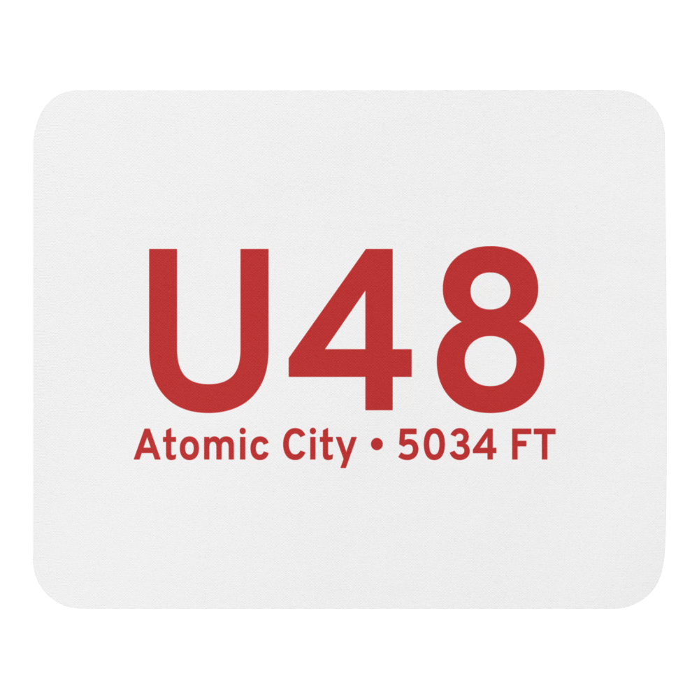Atomic City (U48) Airport  Mouse Pad 