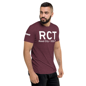 Reed City (KRCT) Airport Tri-blend T-Shirt