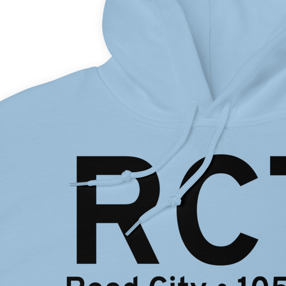 Reed City (KRCT) Airport Hoodie Sweatshirt 