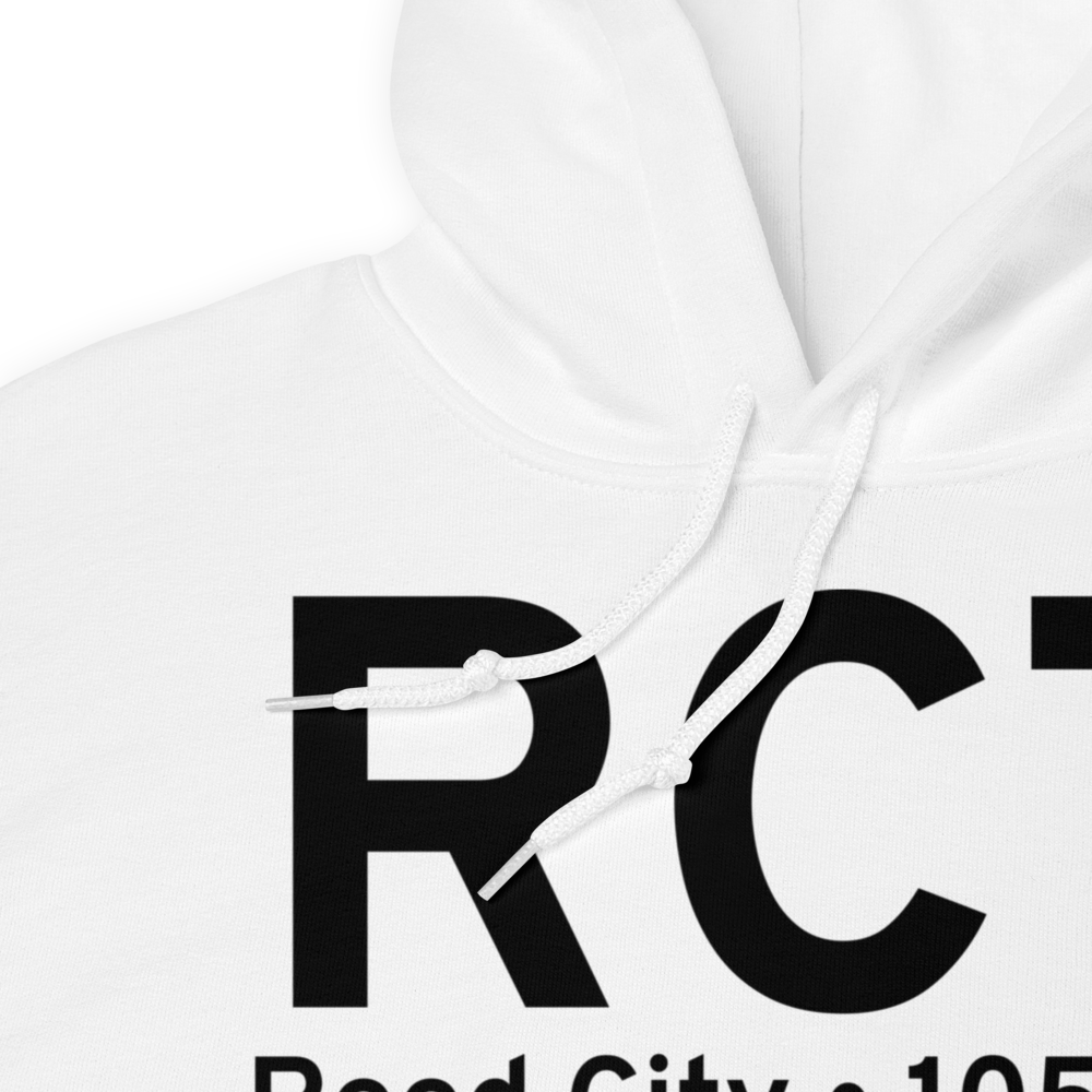Reed City (KRCT) Airport Hoodie Sweatshirt 