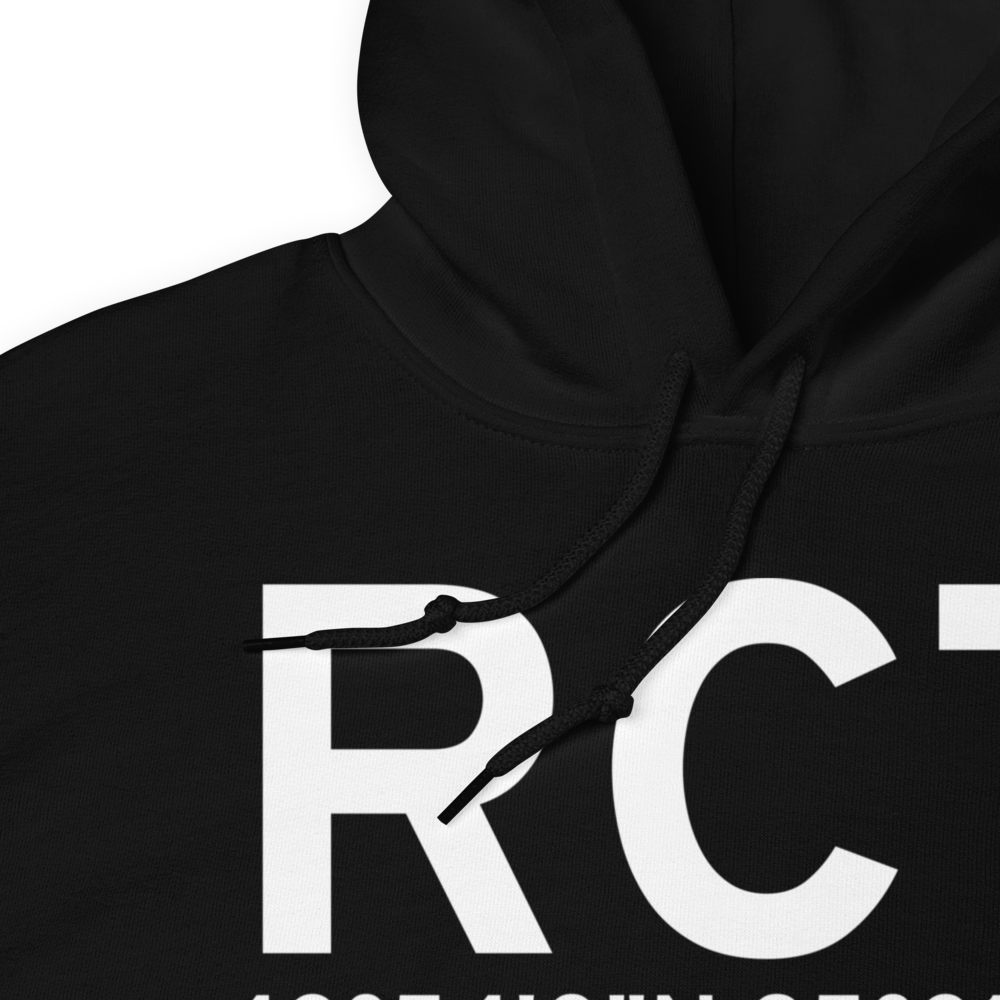 Reed City (KRCT) Airport Hoodie Sweatshirt 