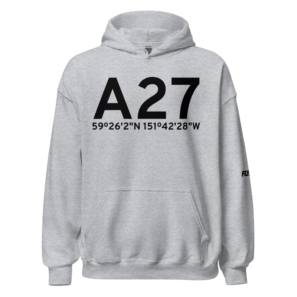 Seldovia (A27) Airport Hoodie Sweatshirt 