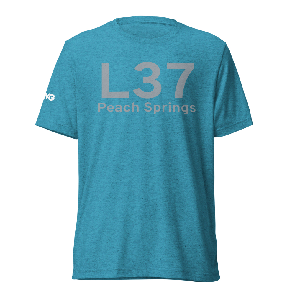 Peach Springs (L37) Airport Tri-blend T-Shirt 