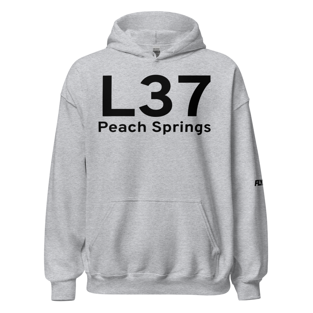 Peach Springs (L37) Airport Hoodie Sweatshirt 