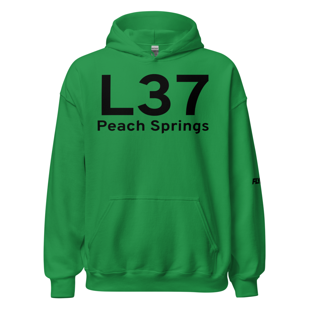 Peach Springs (L37) Airport Hoodie Sweatshirt 