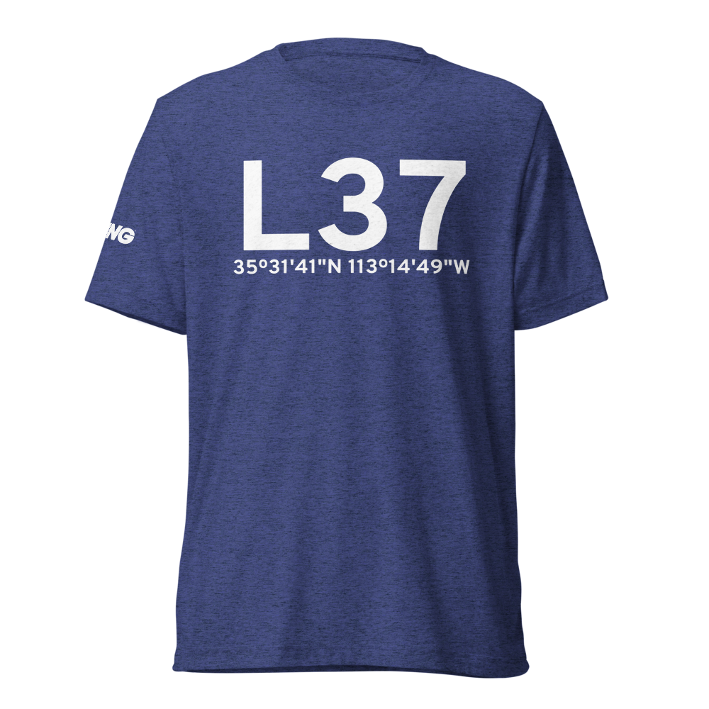 Peach Springs (L37) Airport Tri-blend T-Shirt 