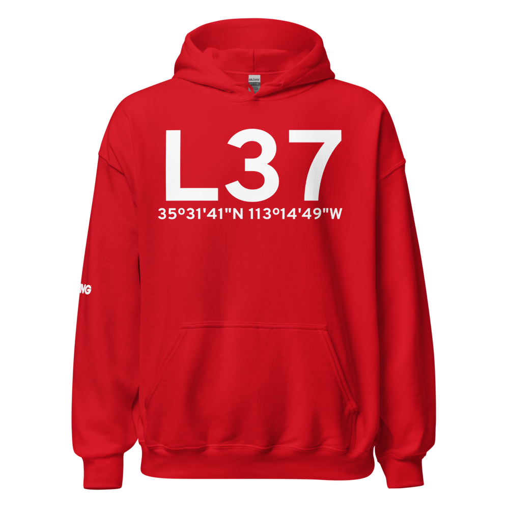 Peach Springs (L37) Airport Hoodie Sweatshirt 