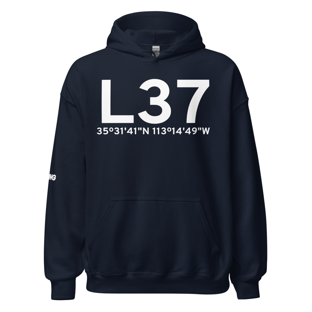 Peach Springs (L37) Airport Hoodie Sweatshirt 