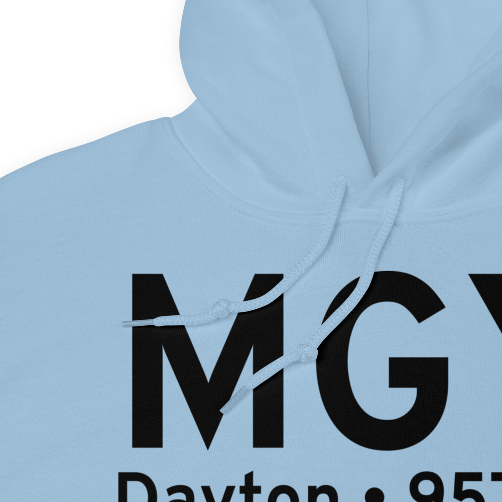 Dayton (KMGY) Airport Hoodie Sweatshirt 