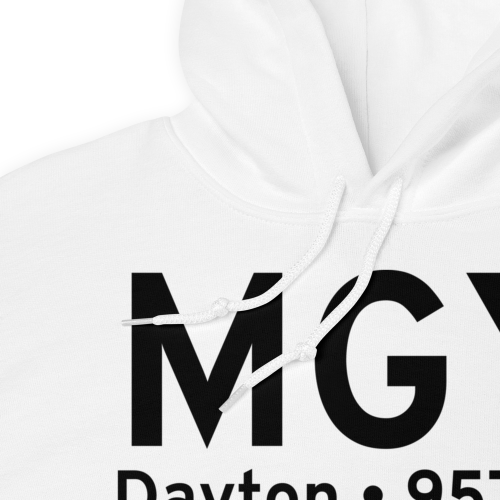 Dayton (KMGY) Airport Hoodie Sweatshirt 