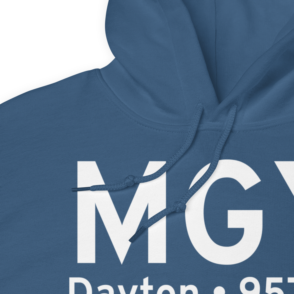 Dayton (KMGY) Airport Hoodie Sweatshirt 