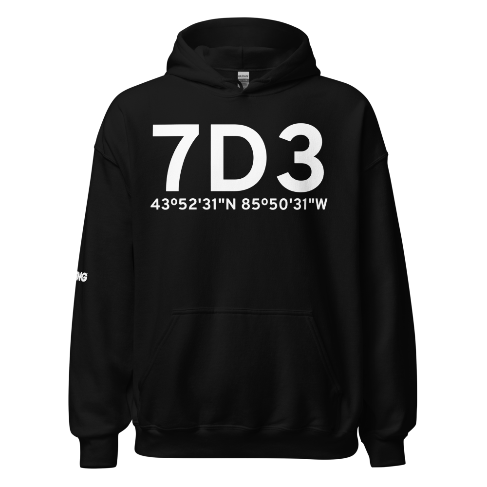 Baldwin (K7D3) Airport Hoodie Sweatshirt 