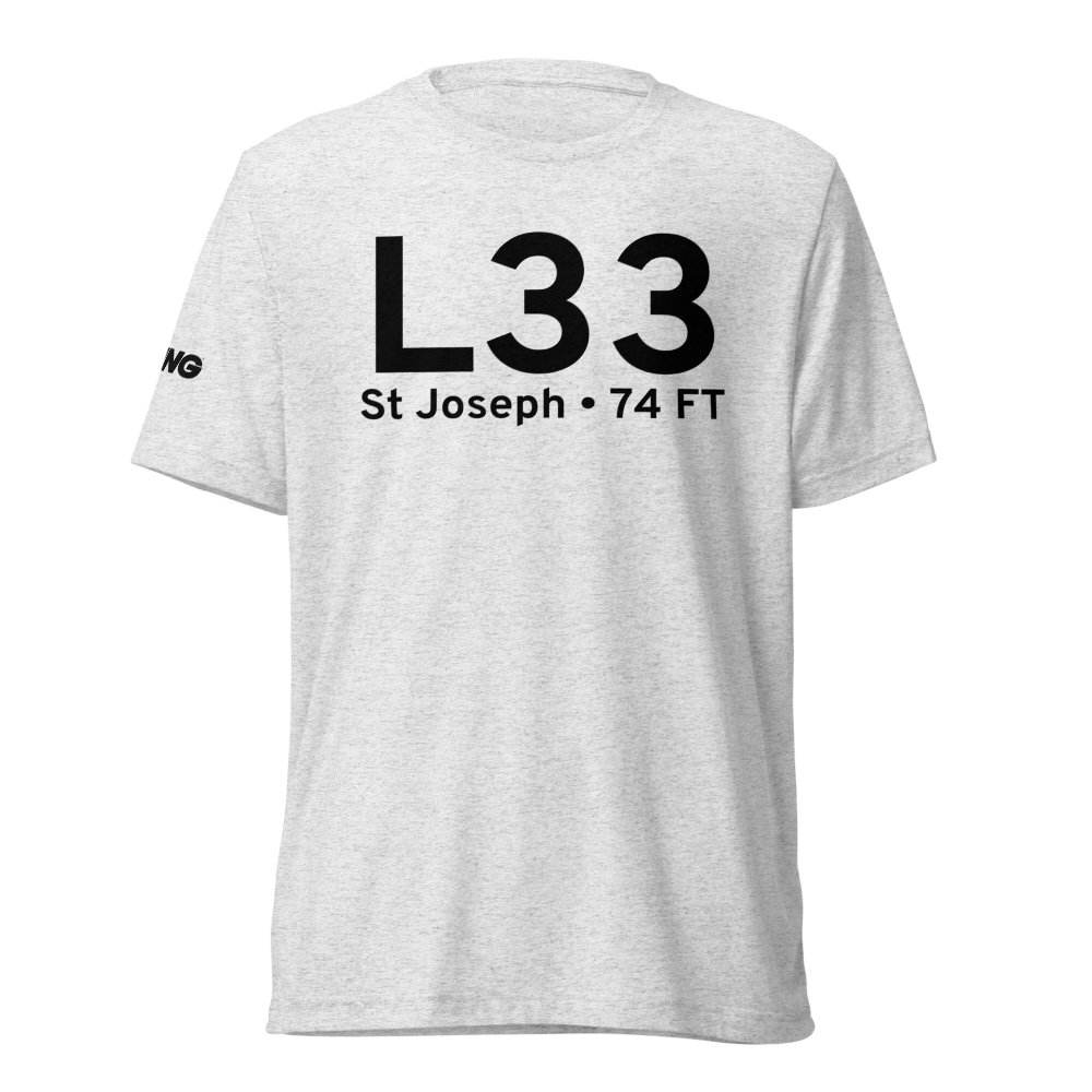 St Joseph (KL33) Airport Tri-blend T-Shirt 