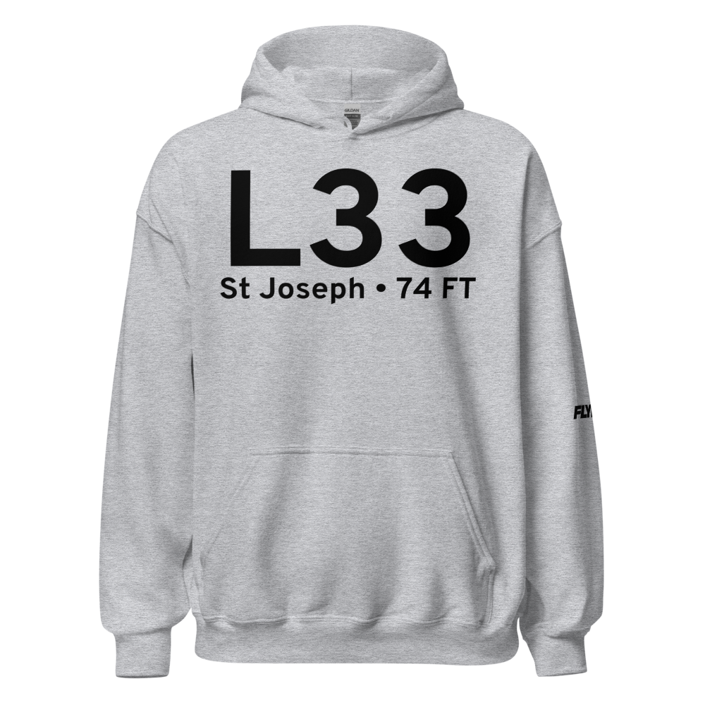 St Joseph (KL33) Airport Hoodie Sweatshirt 