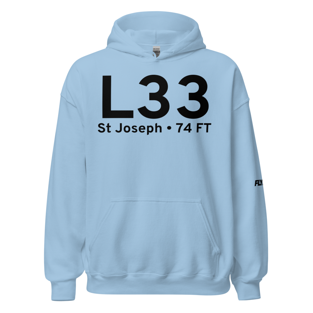 St Joseph (KL33) Airport Hoodie Sweatshirt 