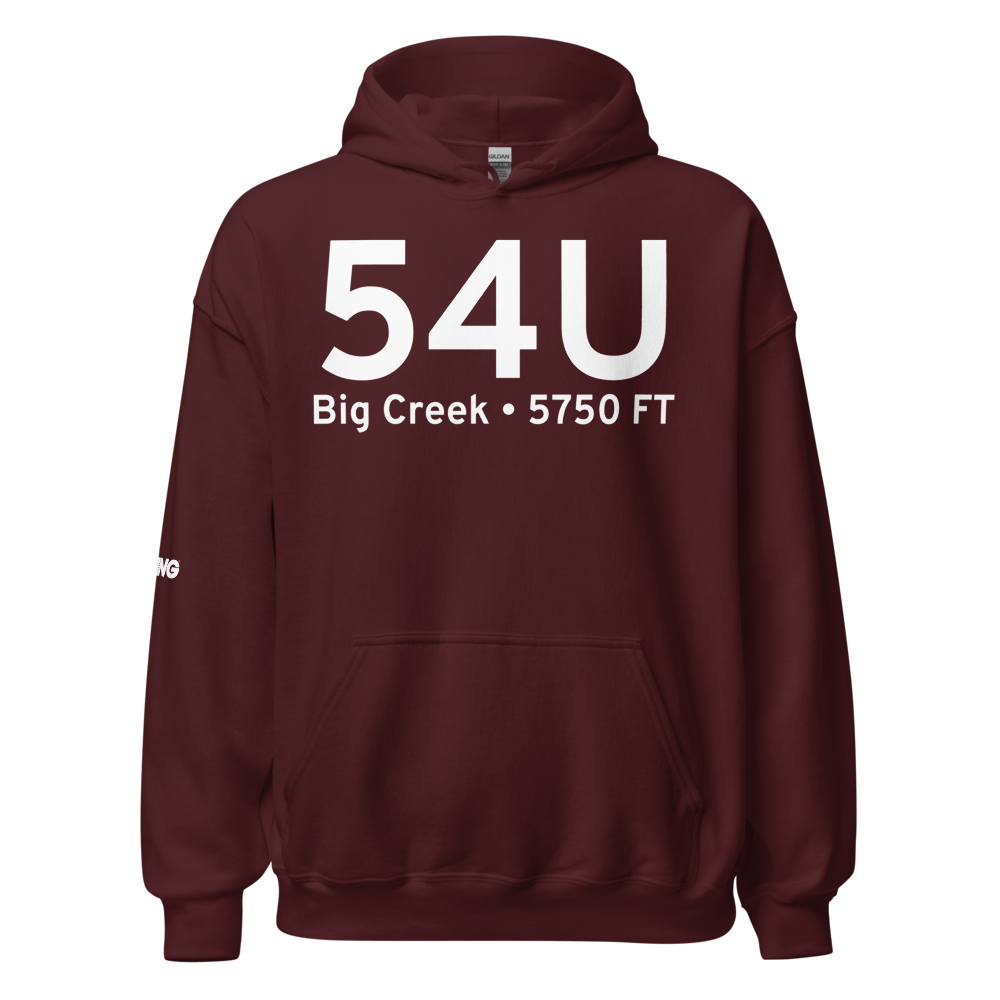 Big Creek (54U) Airport Hoodie Sweatshirt 