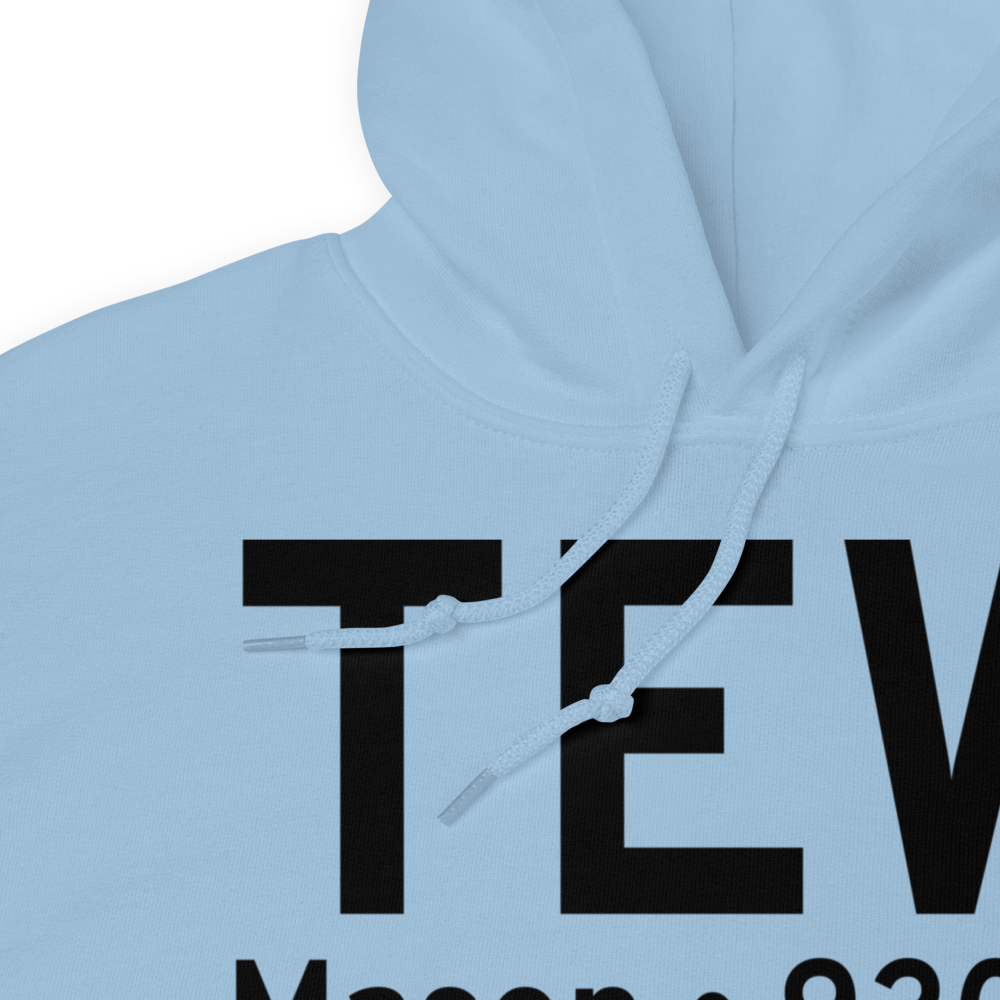 Mason (KTEW) Airport Hoodie Sweatshirt 