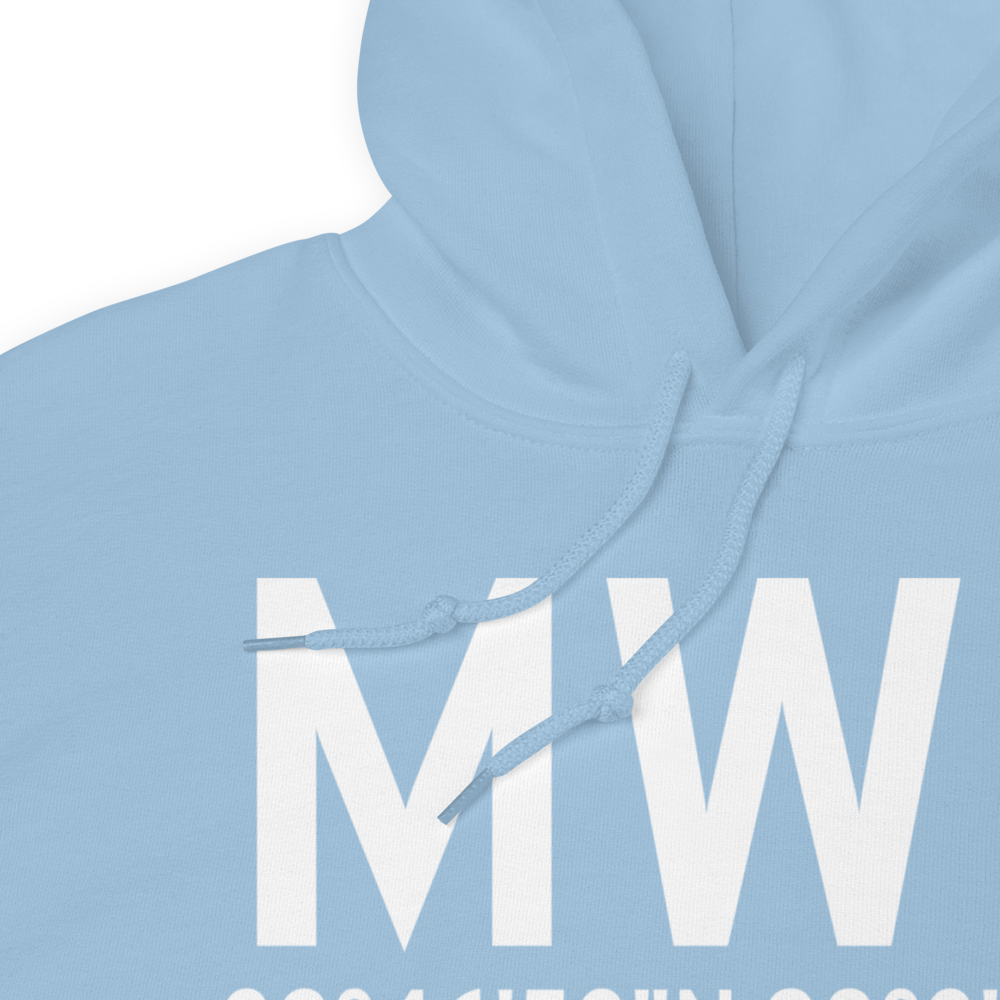 Mineral Wells (KMWL) Airport Hoodie Sweatshirt 
