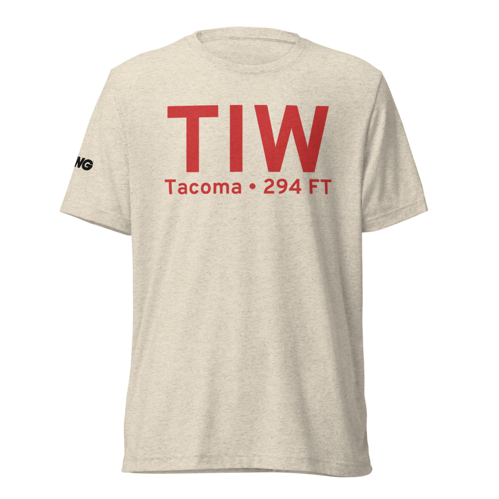 Tacoma (KTIW) Airport Tri-blend T-Shirt 